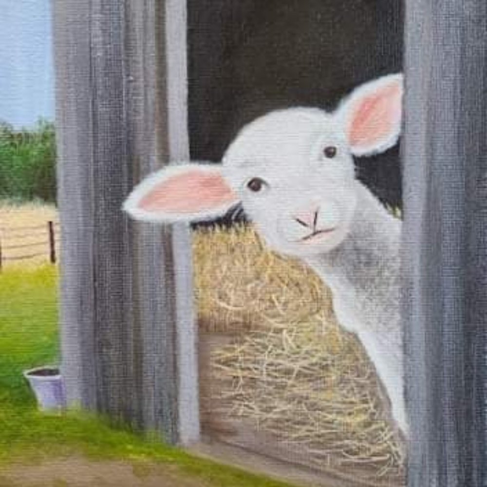 oil on canvas painting